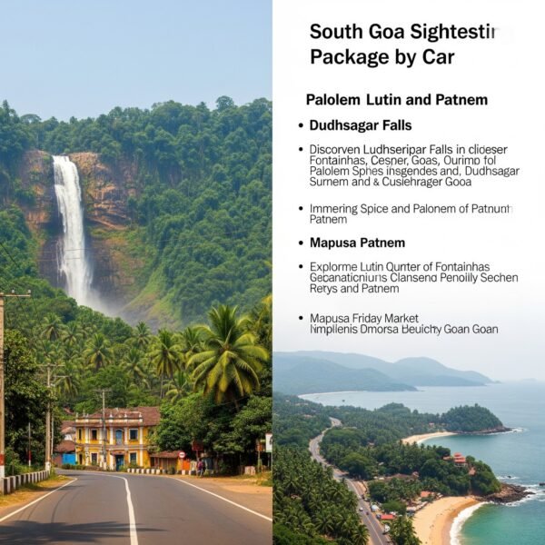 South Goa Sightseeing Package By Car
